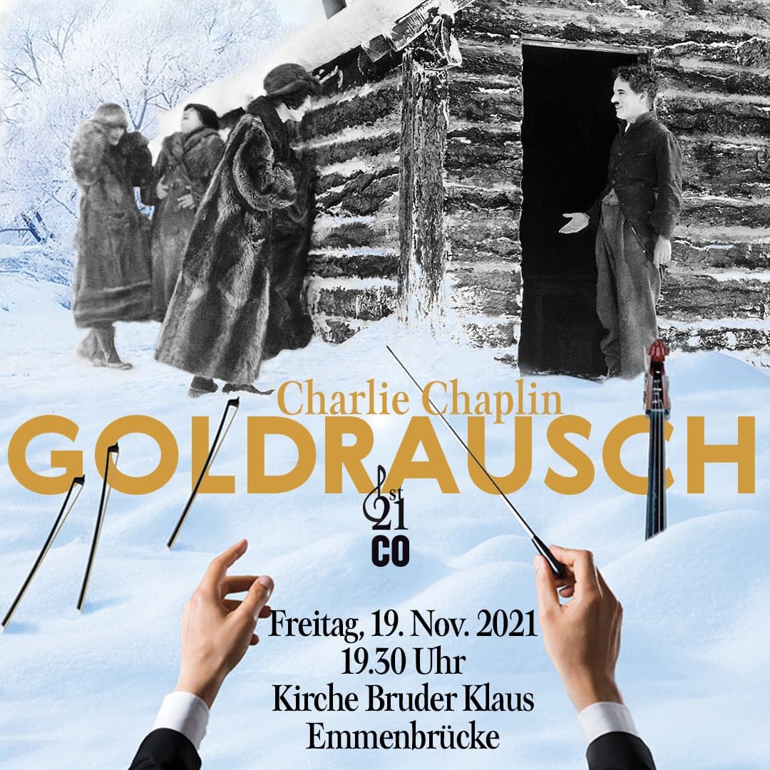 Goldrausch — Konzertplakat