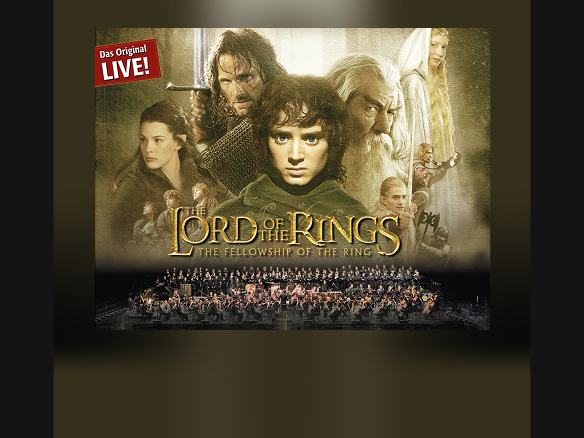 Lord of the Rings — Konzertplakat