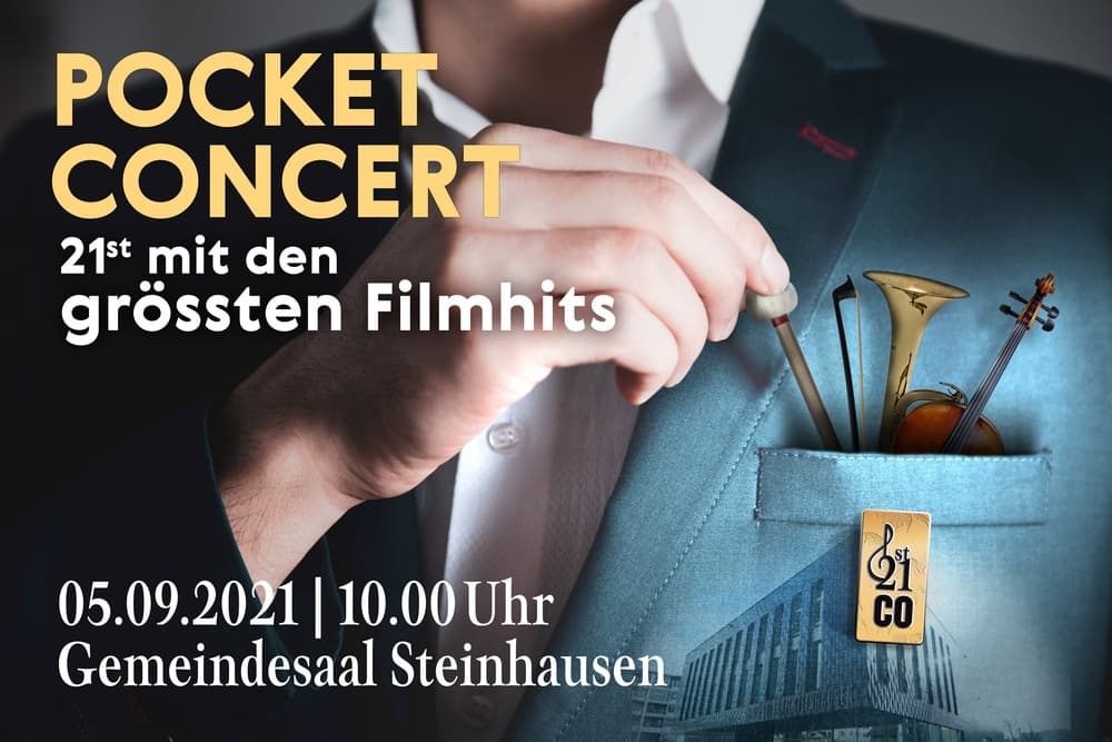 Pocket Concert — Konzertplakat