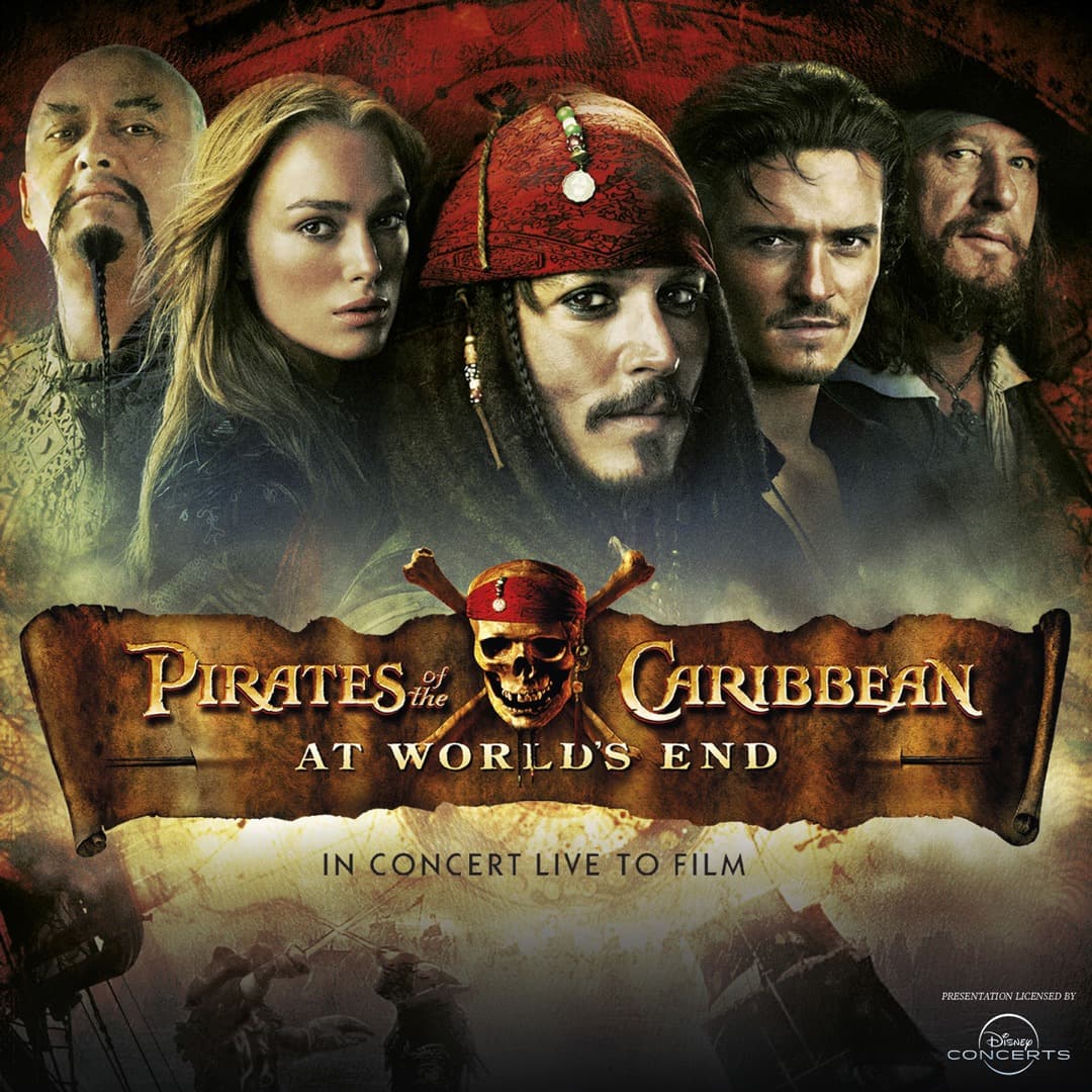 Pirates of the Caribbean – At World’s End — Konzertplakat