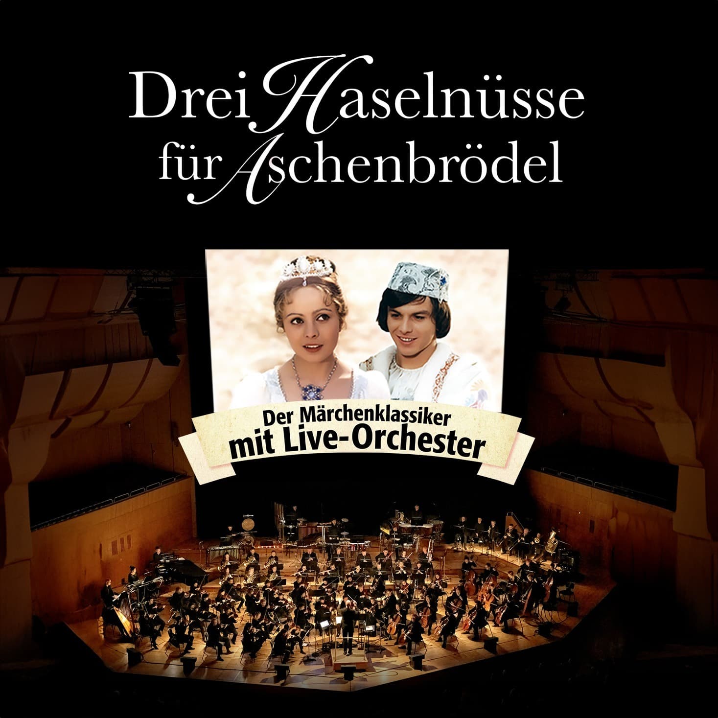 Drei Haselnüsse für Aschenbrödel — Konzertplakat