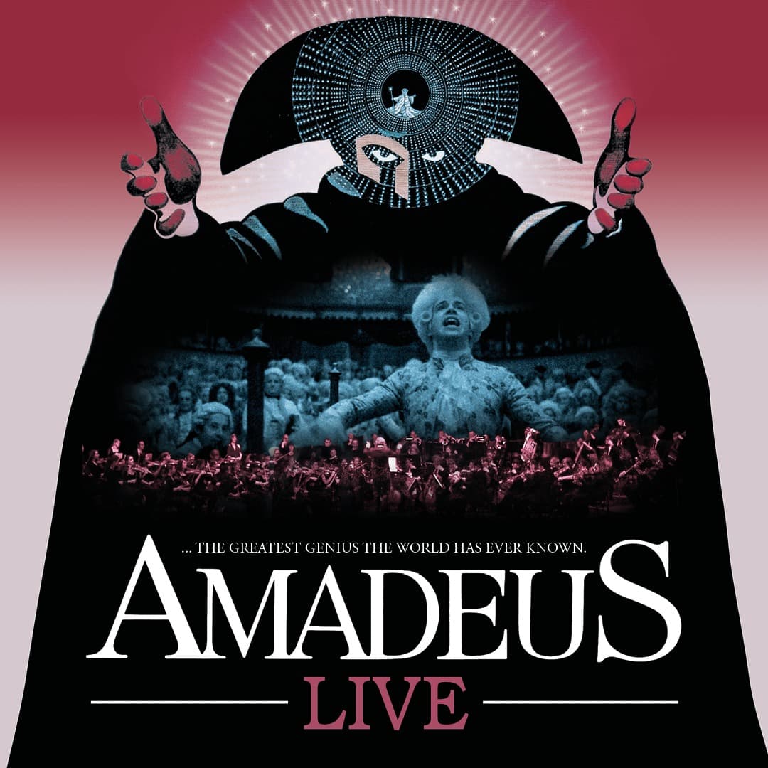 Amadeus Live — Konzertplakat