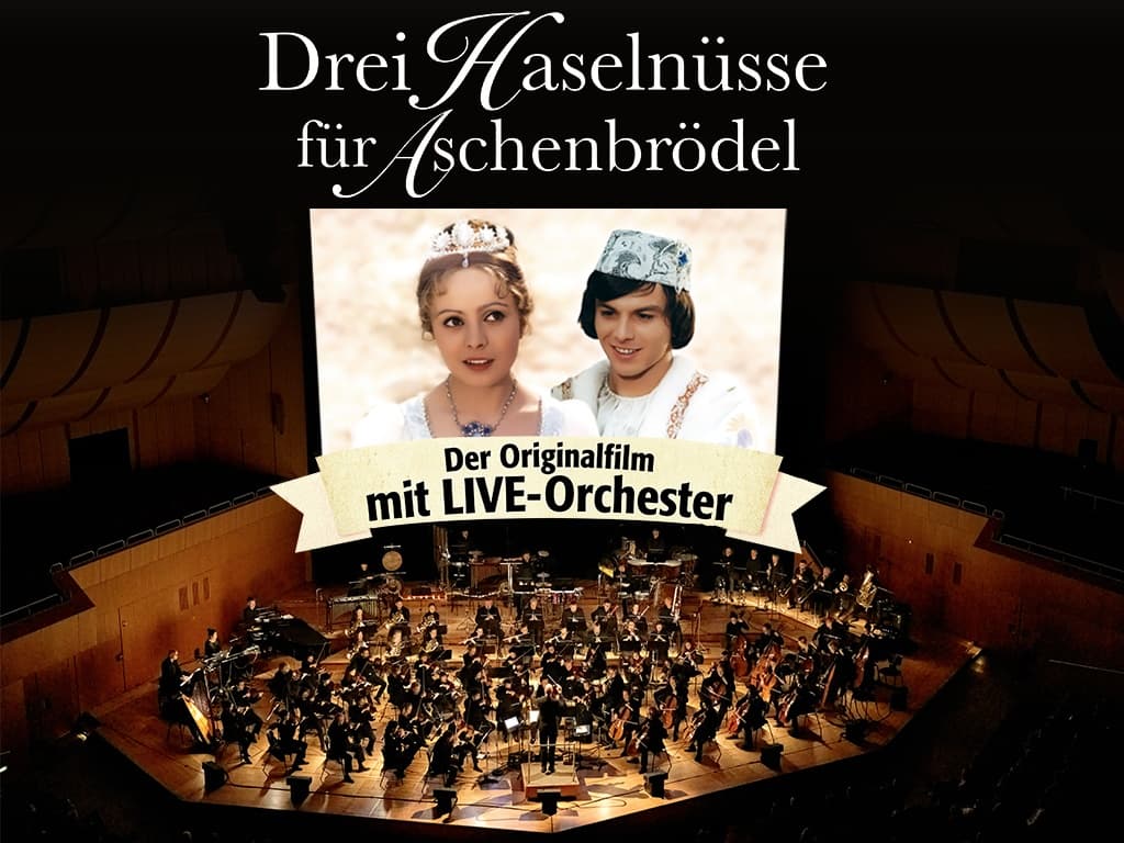 Drei Haselnüsse für Aschenbrödel — Konzertplakat