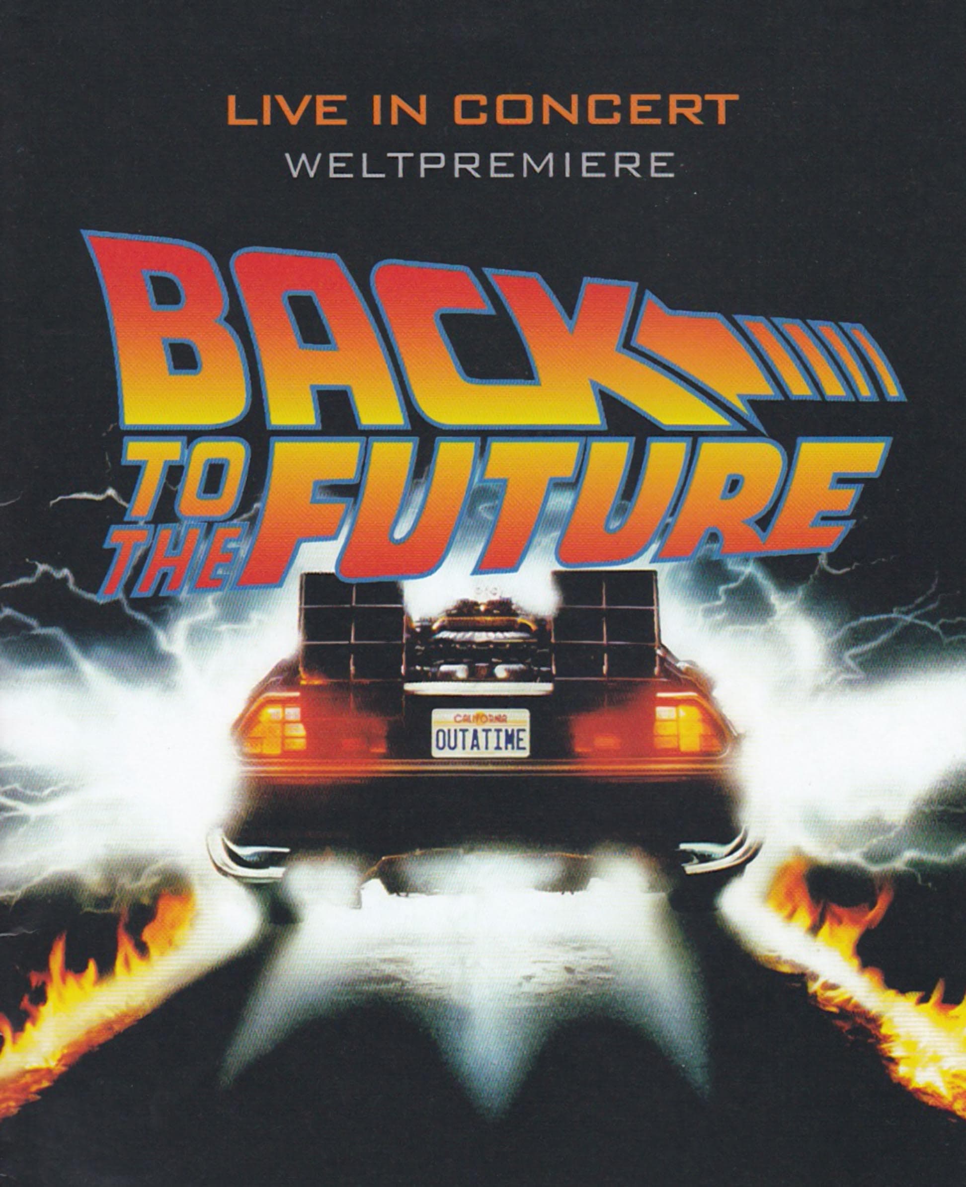 Back to the Future (2015) — Konzertplakat