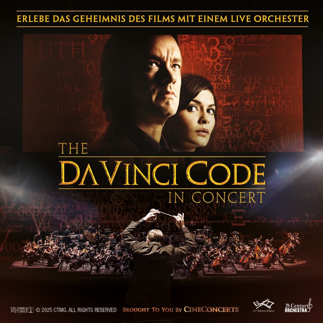 The Da Vinci Code – in Concert — Konzertplakat