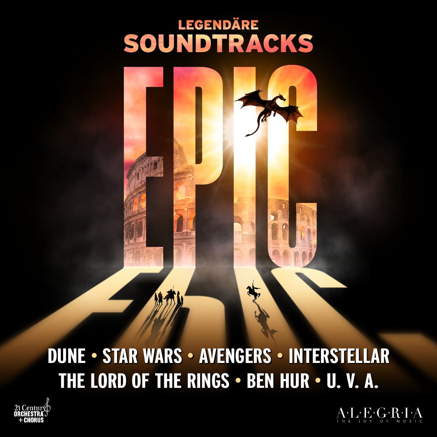 EPIC – Legendäre Soundtracks — Konzertplakat
