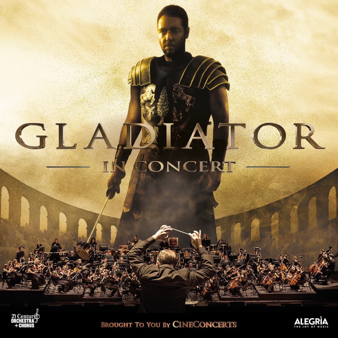 Gladiator — Konzertplakat