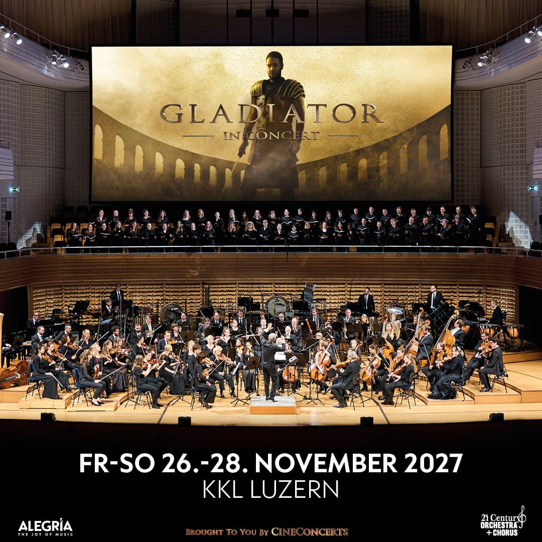 Gladiator — Konzertplakat