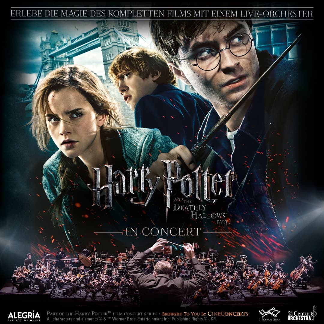 Harry Potter and the Deathly Hallows – Part 1 — Konzertplakat