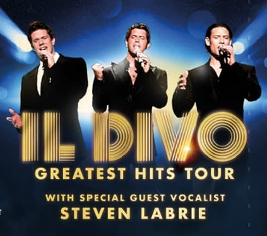 IL DIVO – Greatest Hits Tour — Konzertplakat