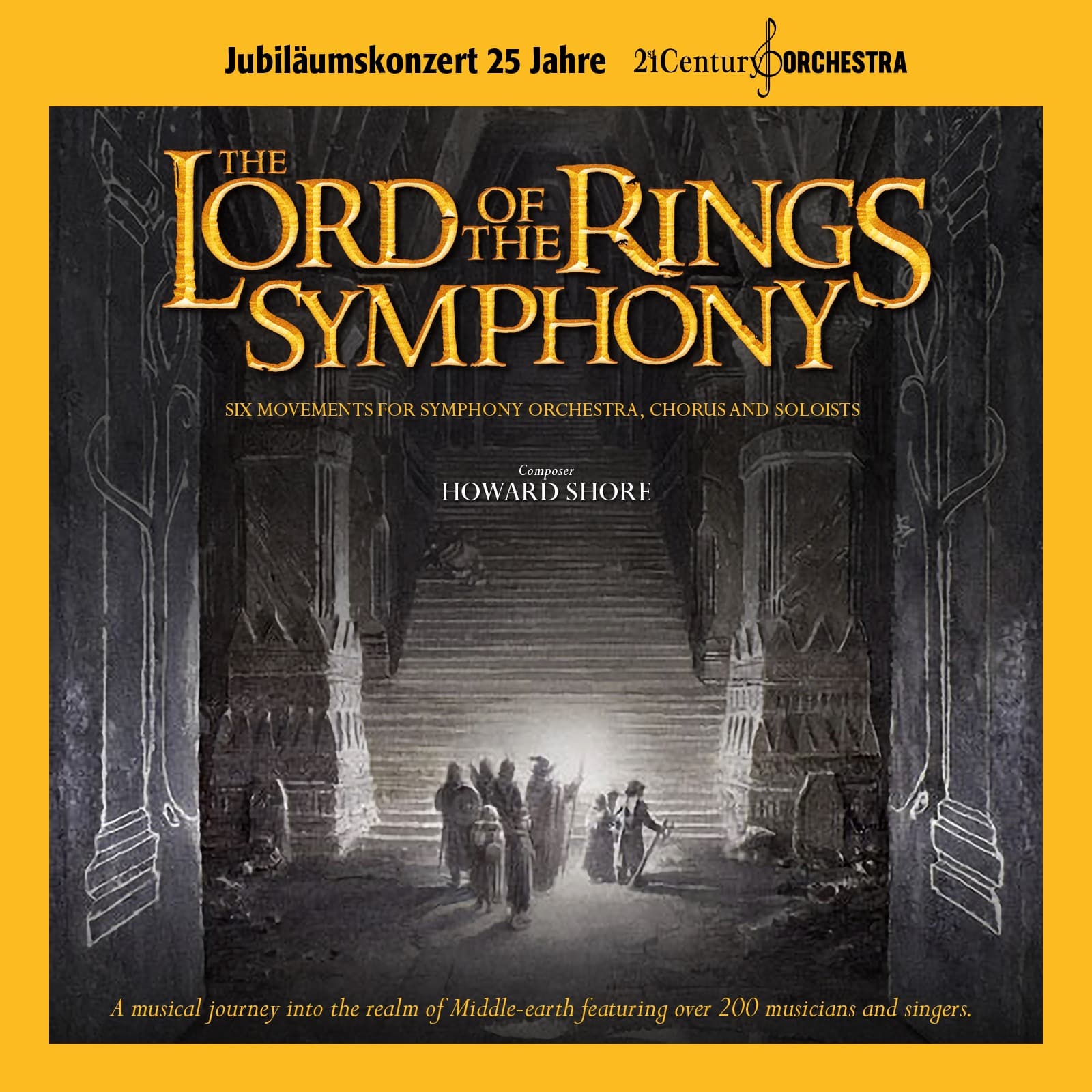 Lord of the Rings – Symphony — Konzertplakat