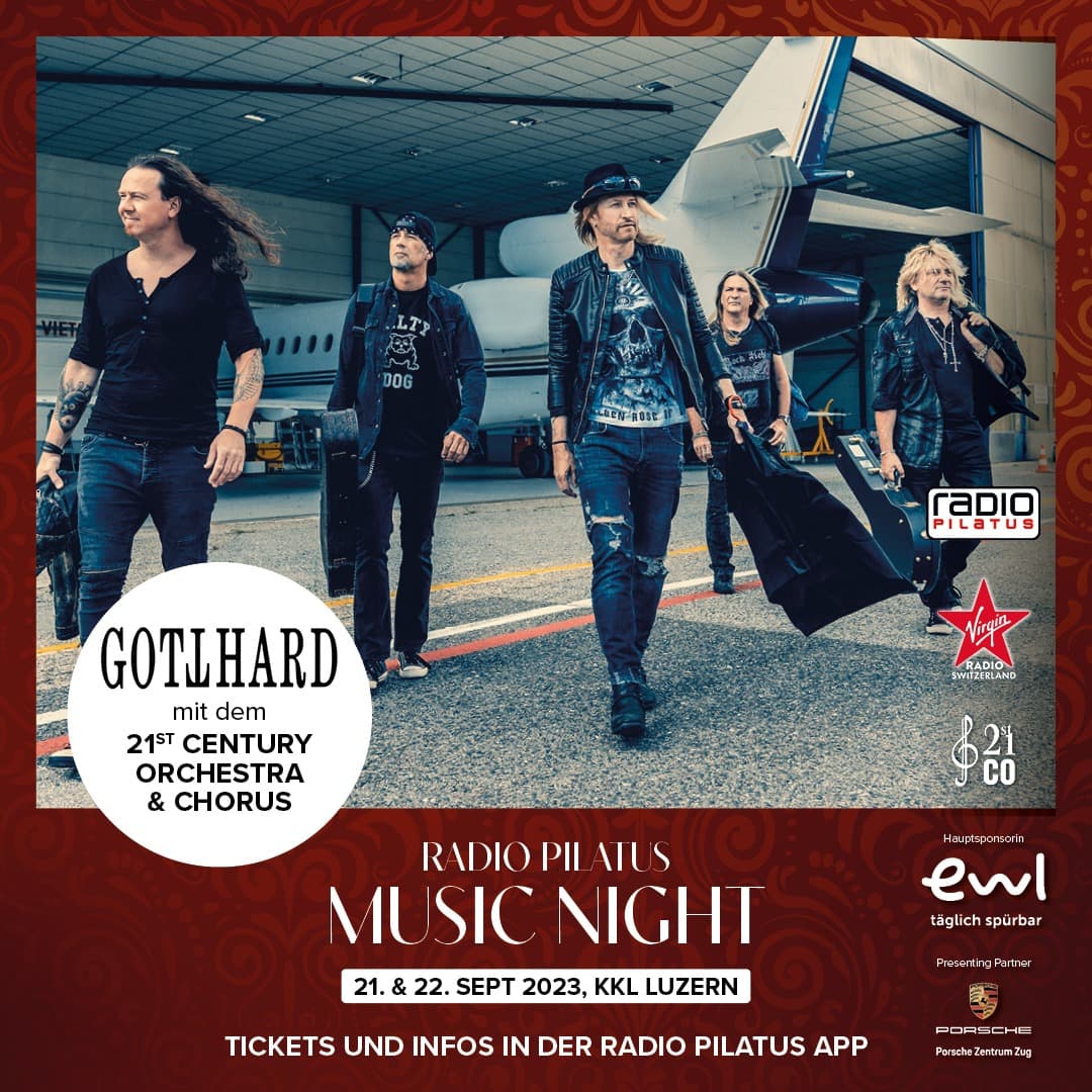 Radio Pilatus Music Night 2023 — Konzertplakat