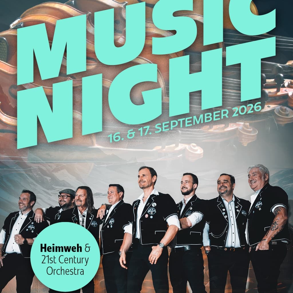 Radio Pilatus Music Night 2026 — Konzertplakat