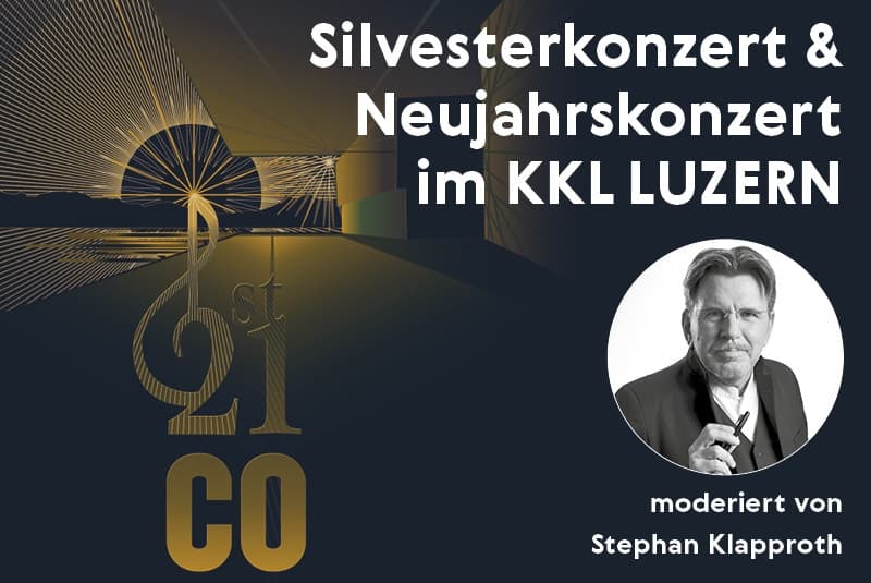 Silvester- & Neujahrskonzert — Konzertplakat