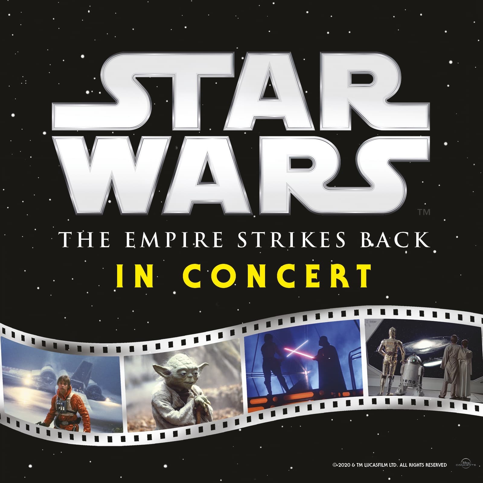 STAR WARS V in Concert – The Empire Strikes Back — Konzertplakat