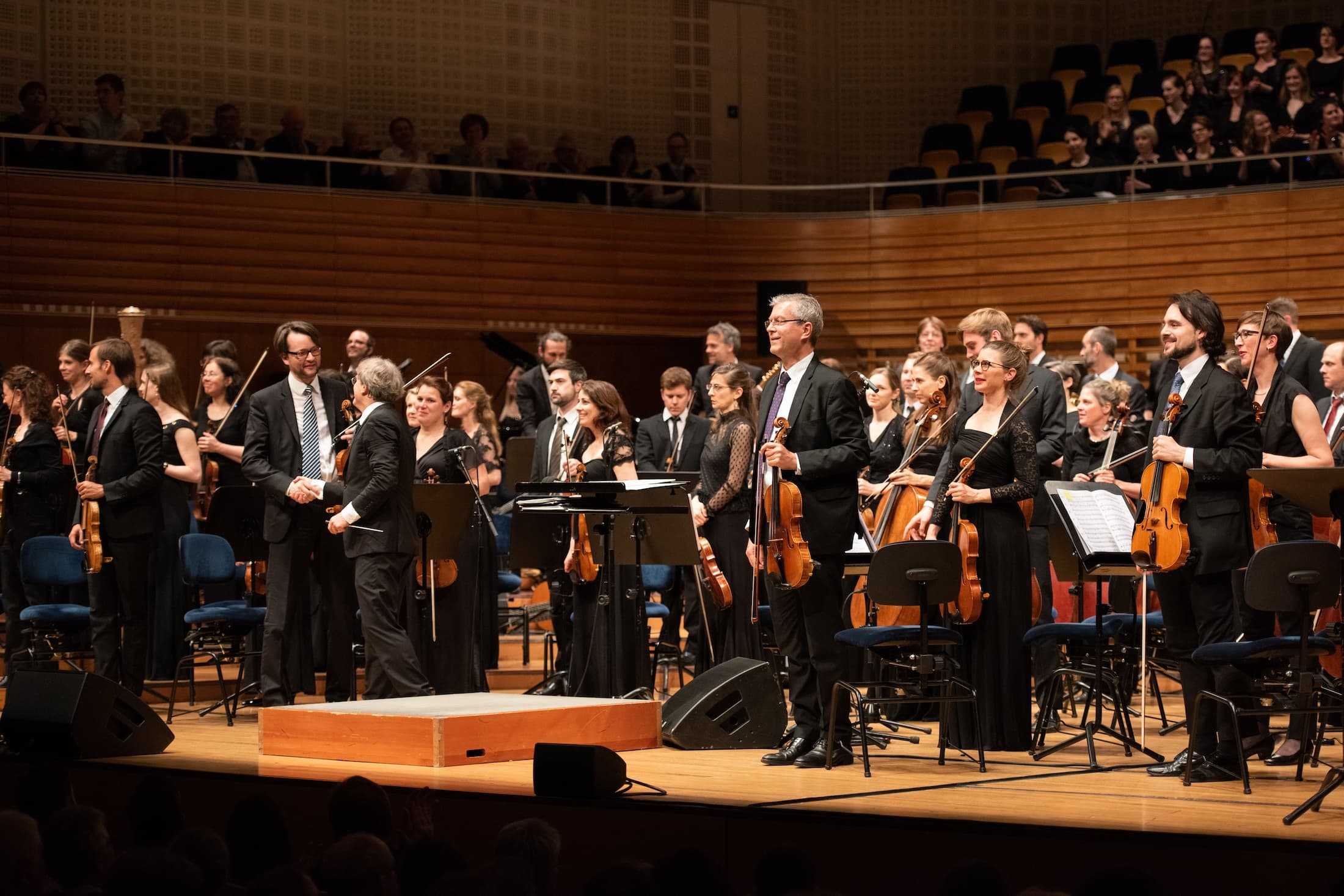 Das 21st Century Orchestra im Konzertsaal des KKL Luzern